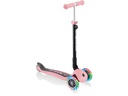 GLOBBER Scooter GO UP Foldable Plus Lights, Pastel Rosa