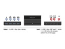 Delock USB-Switch 4x Gerät und 2x Host 5 Gbps