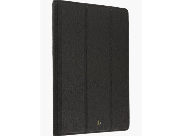 dbramante1928 Tablet Book Cover Milan iPad 9th Gen. Night Black