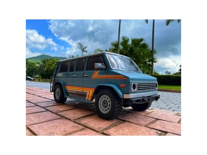 Hobbytech Karosserie SCA-1E Praire Wolf Van, 324 mm, Unlackiert, 1:10
