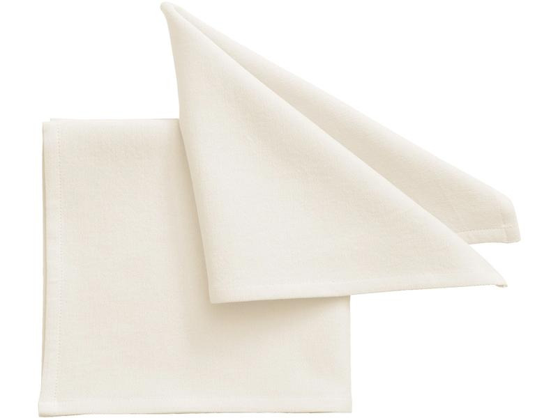 Pichler Stoffserviette One 40 cm x 40 cm, 6 Stück, Weiss