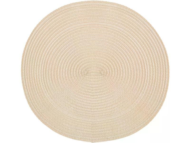 Pichler Tischset Samba Ø 38 cm, 2 Stück, Crème