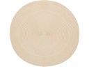 Pichler Tischset Samba Ø 38 cm, 2 Stück, Crème
