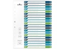 DURABLE Register A4+, 1-20, 5-farbig