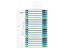 DURABLE Register A4+, 1-20, 5-farbig