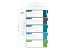 DURABLE Register A4+, 1-5, 5-farbig