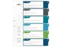 DURABLE Register A4+, 1-6, 5-farbig