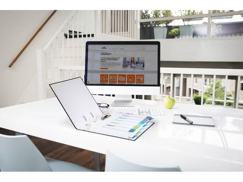 DURABLE Register A4+, 1-6, 5-farbig