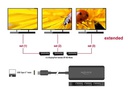 Delock 3-Port Signalsplitter USB-C - 3x DisplayPort
