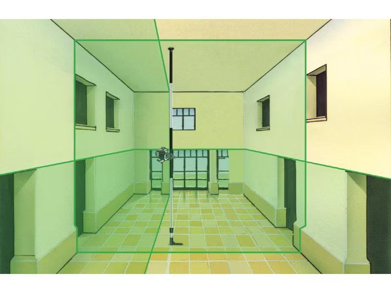 Laserliner Kreuzlinien-Laser X3-Laser Pro Set 30 m