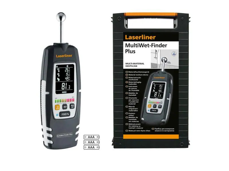 Laserliner Messgerät MultiWet-Finder Plus
