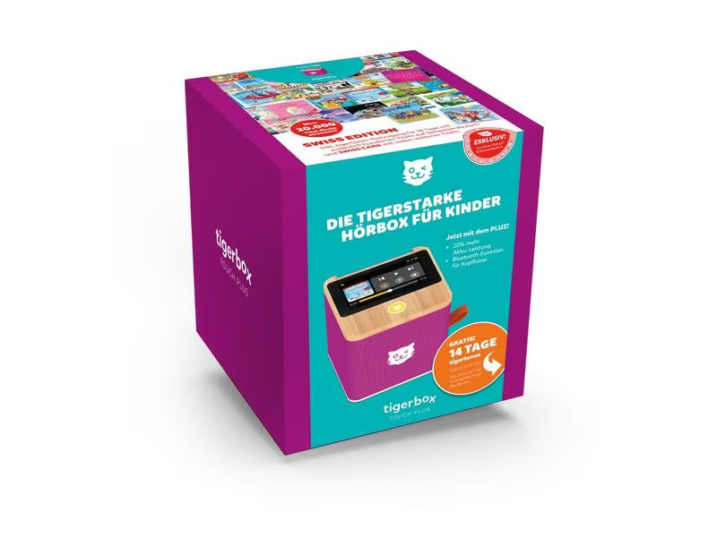 Tigermedia Tigerbox Touch Plus Swiss Edition Lila
