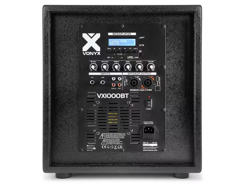 Vonyx PA-System VX1000BT