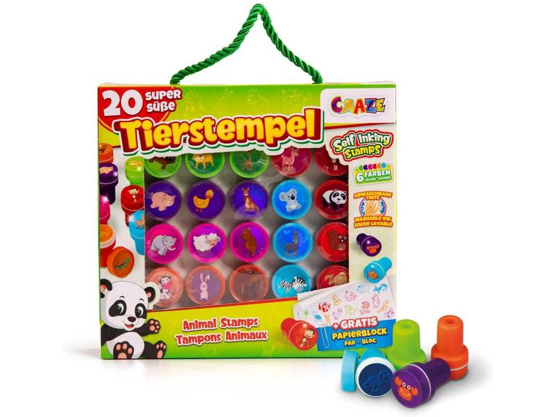 Craze Tierstempel 20 Stück
