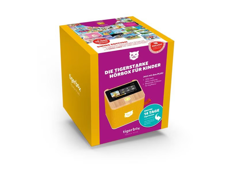 Tigermedia Tigerbox Touch Plus Swiss Edition Gelb