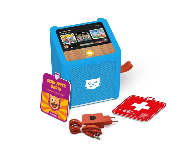Tigermedia Tigerbox Touch Plus Swiss Edition Blau