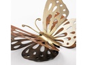 Wallxpert Wanddekoration Schmetterling 32 x 29 cm