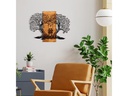 Wallxpert Wanddekoration Eva 76 x 58 cm