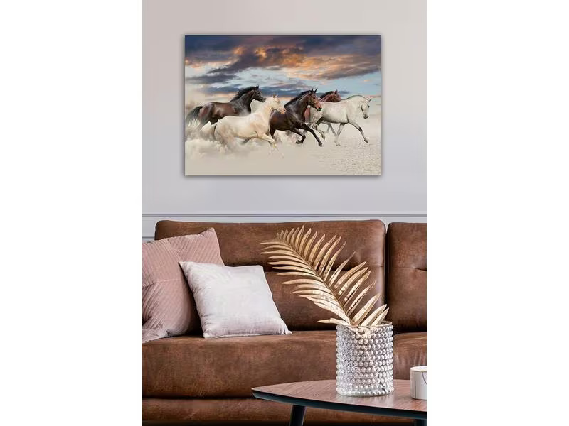 Wallxpert Bild Pferde 50 x 70 cm