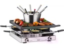 Trisa Raclette-Kombination Fondue Fusion 8 Personen