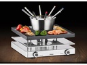 Trisa Raclette-Kombination Fondue Fusion 8 Personen