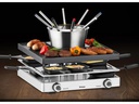 Trisa Raclette-Kombination Fondue Fusion 8 Personen