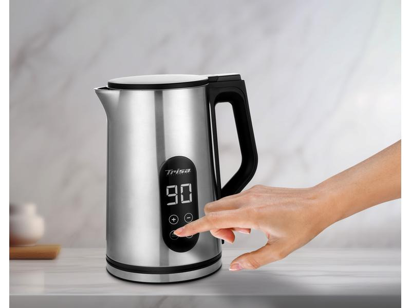 Trisa Wasserkocher Digital Boil 1.7 l, Silber