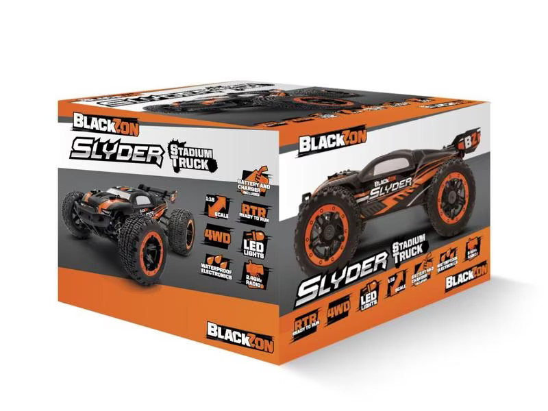 Blackzon Stadium Truck Slyder ST 4WD Orange, RTR, 1:16