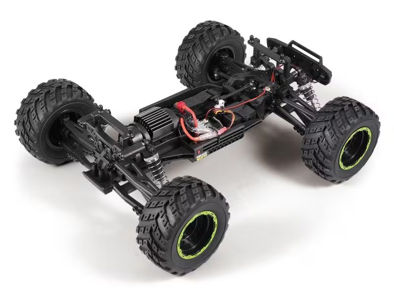 Blackzon Monster Truck Smyter MT 4WD Grün, RTR, 1:12