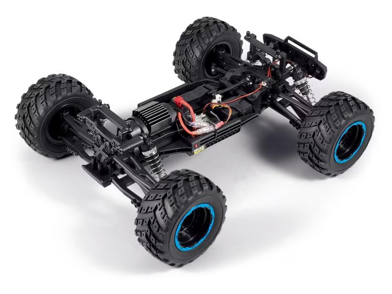 Blackzon Monster Truck Smyter MT 4WD Blau, RTR, 1:12