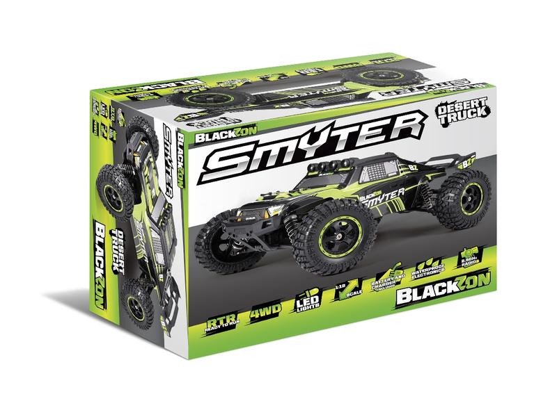 Blackzon Desert Truck Smyter DT 4WD Grün, RTR, 1:12