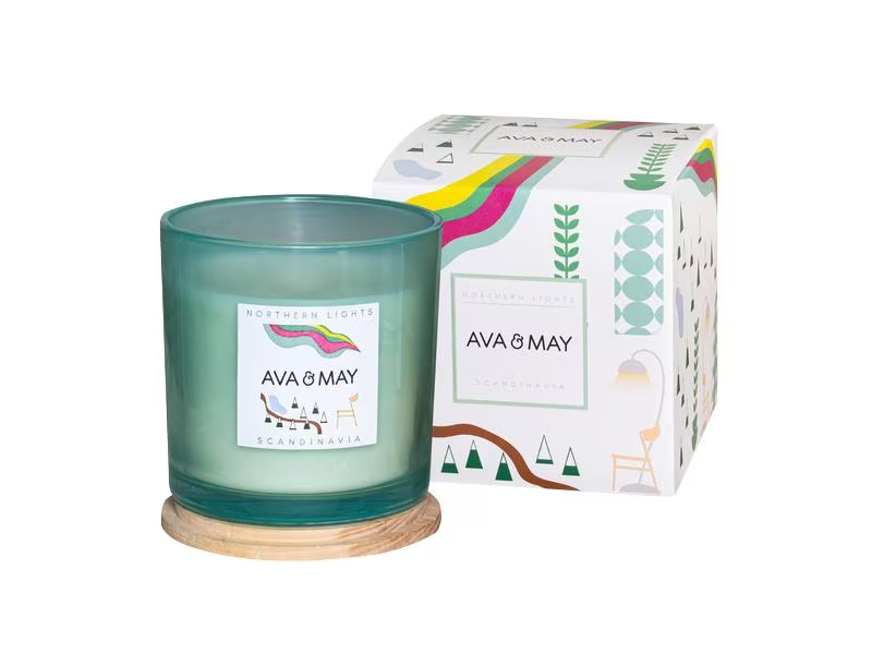 AVA &amp; MAY Duftkerze Scandinavian Northern 380 g