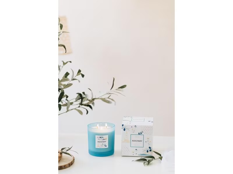 AVA &amp; MAY Duftkerze Crete 500g