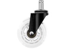 DELTACO Ersatzrollen Casters Weiss
