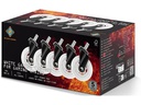 DELTACO Ersatzrollen Casters Weiss