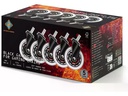 DELTACO Ersatzrollen Casters Schwarz