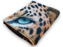 Hubatka Decke Leopard 150 x 200 cm, Braun