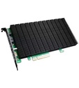 Highpoint RAID-Controller SSD6204A PCI-Ex8v3 - 4x M.2 NVMe, bootfähig