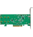 Highpoint RAID-Controller SSD6202A PCI-Ex8v3 - 2x M.2 NVMe, bootfähig