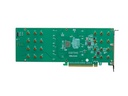 Highpoint Host Bus Adapter Rocket 1508 PCI-Ex16v4 - 8x M.2 NVMe