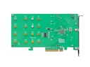 Highpoint Host Bus Adapter Rocket 1204 PCI-Ex8v3 - 4x M.2 NVMe