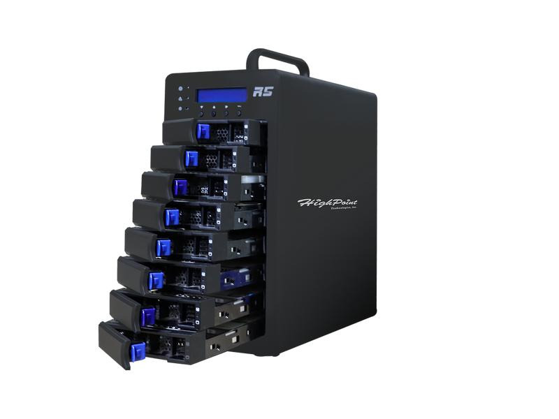 Highpoint Externes Gehäuse RocketStor 6438TS 2.5/3.5