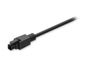 Teltonika Strom Kabel PR2PD01B 4-Pin auf Buchse, 10 cm