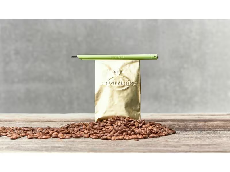 böörds Verschlussclip 6 Stück, Korallenrot