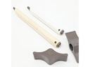 böörds Tuberschruberi 3 Stück, Beige/Weiss