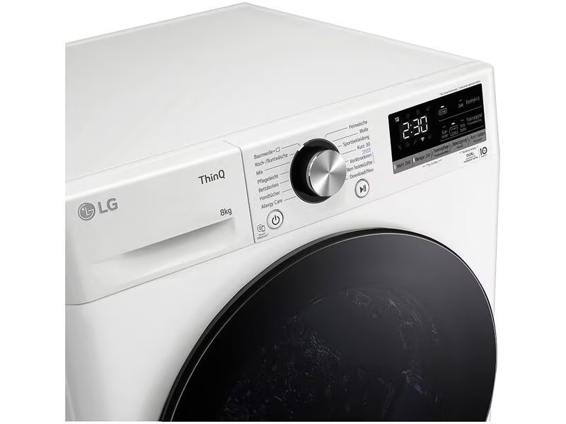 LG Wäschetrockner RT80V9W Links/Wechselbar