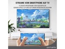 4smarts Kabel 4K 60Hz, PD 100W USB Type-C - HDMI, 2 m