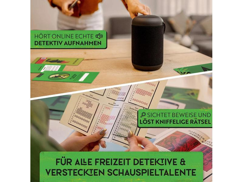 Gourmet Criminelle Partyspiel Mord durch Gartenzwerg -DE-
