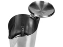 FURBER Espressokocher Chicchi 10 Tassen, Silber