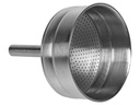 FURBER Espressokocher Chicchi 10 Tassen, Silber